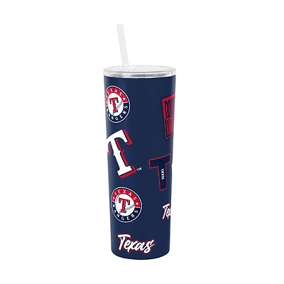 Logo Brands Texas Rangers 30oz Dreamweave Straw Tumbler