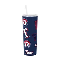 Logo Brands Texas Rangers 30oz Dreamweave Straw Tumbler