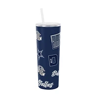 Logo Brands Dallas Cowboys 30oz Dreamweave Straw Tumbler