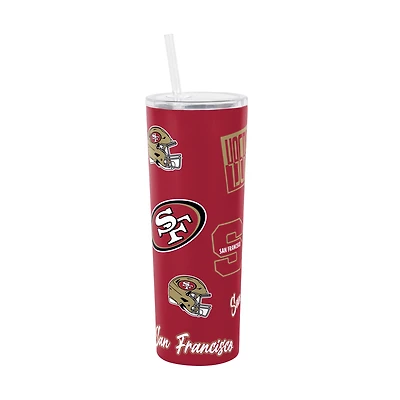 Logo Brands San Francisco 49ers 30oz Dreamweave Straw Tumbler