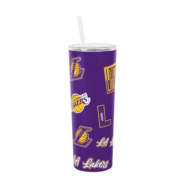 Logo Brands Los Angeles Lakers 30oz Dreamweave Straw Tumbler