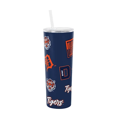 Logo Brands Detroit Tigers 30oz Dreamweave Straw Tumbler