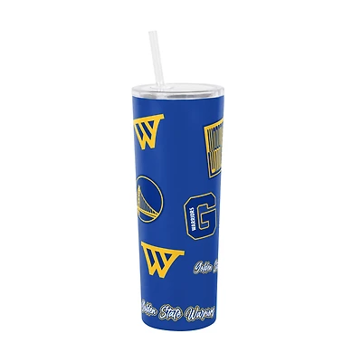 Logo Brands Golden State Warriors 30oz Dreamweave Straw Tumbler