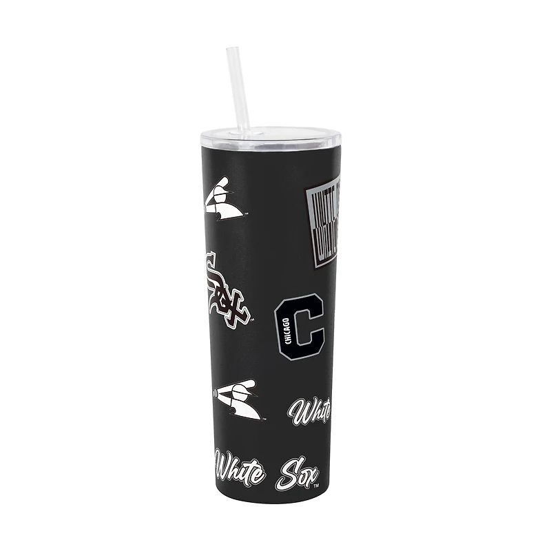 Logo Brands Chicago White Sox 30oz Dreamweave Straw Tumbler