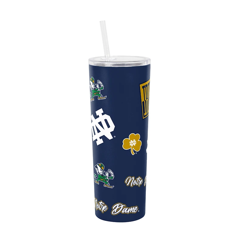 Logo Brands Notre Dame Fighting Irish 30oz Dreamweave Straw Tumbler