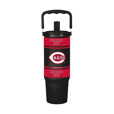 Logo Brands Cincinnati Reds 30oz. Colorblock 2.0 Top Handle Tumbler