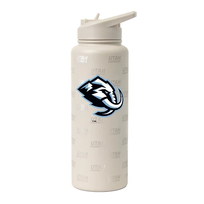 Logo Brands Utah Mammoth 34oz. Sand Ghost Quencher Bottle