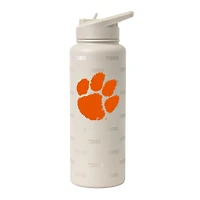 Logo Brands Clemson Tigers 34oz Ghost Quencher Bottle