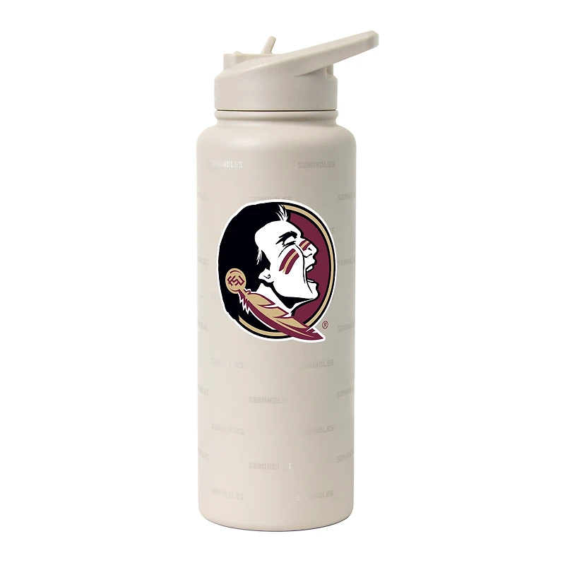 Logo Brands Florida State Seminoles 34oz Ghost Quencher Bottle