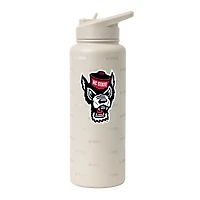 Logo Brands NC State Wolfpack 34oz Ghost Quencher Bottle