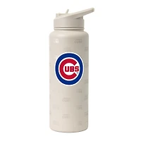 Logo Brands Chicago Cubs 34oz. Sand Ghost Quencher Bottle