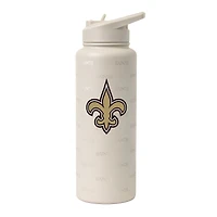 Logo Brands New Orleans Saints 34oz Ghost Quencher Bottle
