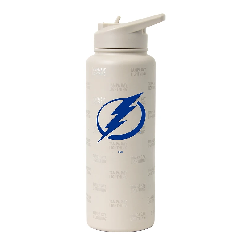 Logo Brands Tampa Bay Lightning 34oz. Sand Ghost Quencher Bottle