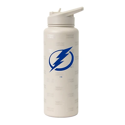 Logo Brands Tampa Bay Lightning 34oz. Sand Ghost Quencher Bottle