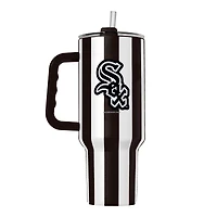 Logo Brands Chicago White Sox 40oz Vertical Stripe Powder Coat Tumbler