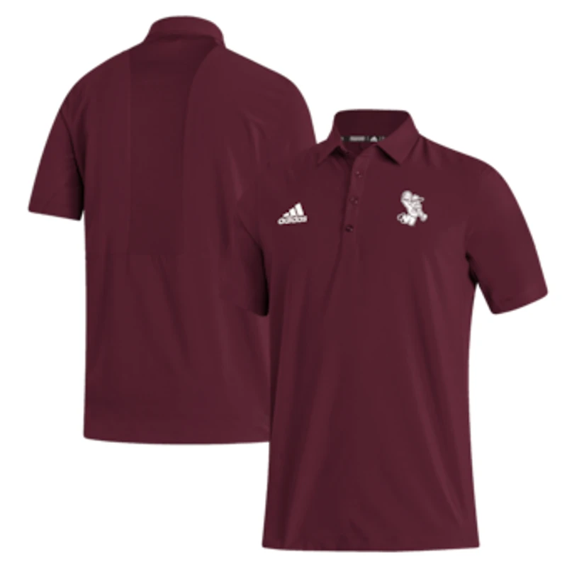Men's adidas  Maroon Texas A&M Aggies Ol' Sarge Basketball Polo