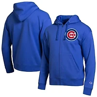 Men's Champion Royal Chicago Cubs All-Star Full-Zip Hoodie