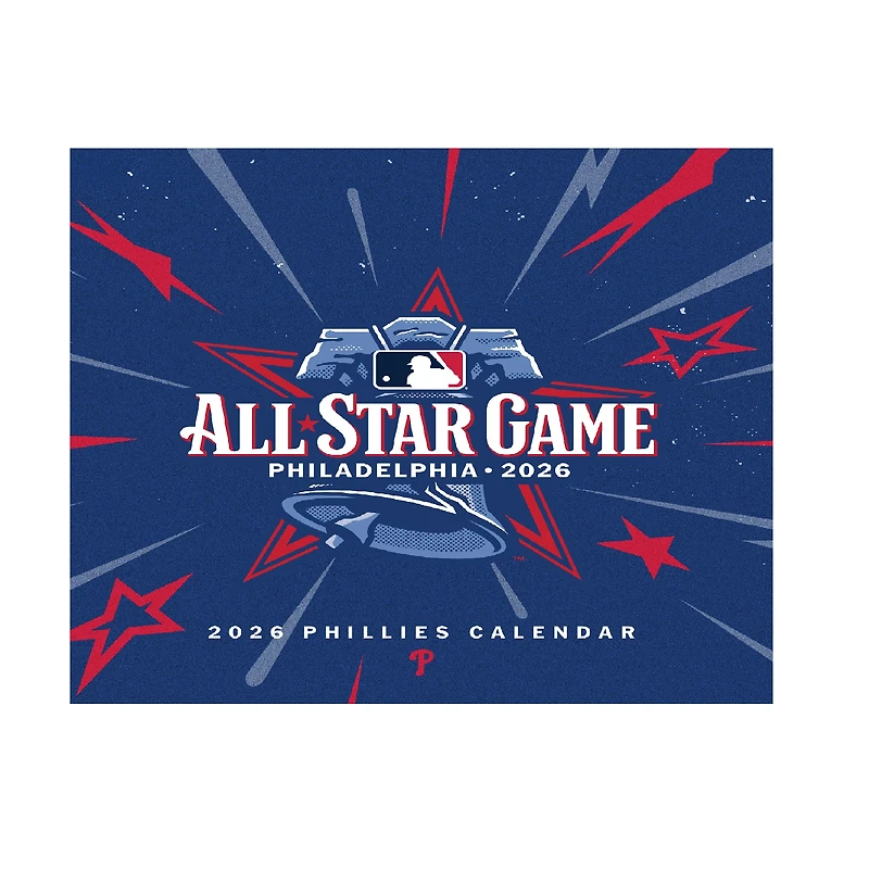 Philadelphia Phillies 2026 Schedule Wall Calendar
