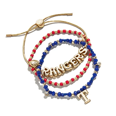 BaubleBar  Texas Rangers 3-Pack Bracelet Set