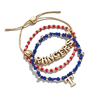 BaubleBar  Texas Rangers 3-Pack Bracelet Set