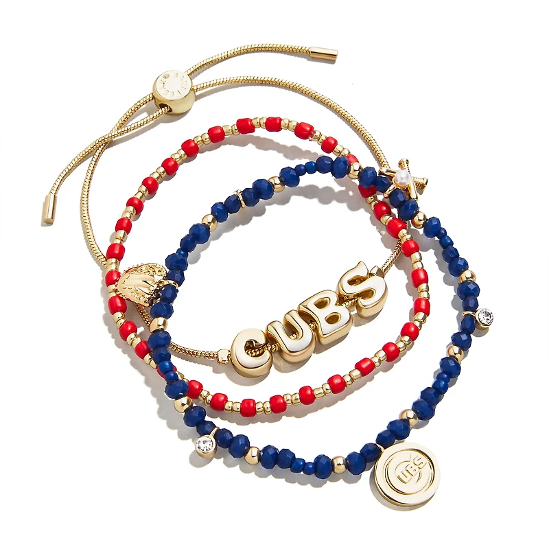 BaubleBar  Chicago Cubs 3-Pack Bracelet Set