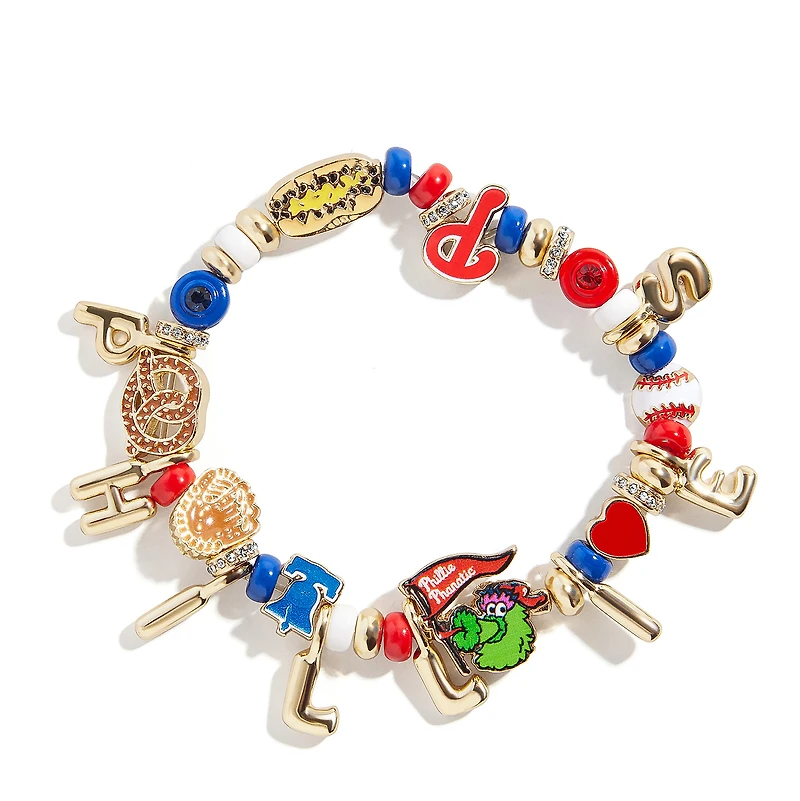 BaubleBar Philadelphia Phillies Motif Beaded Bracelet