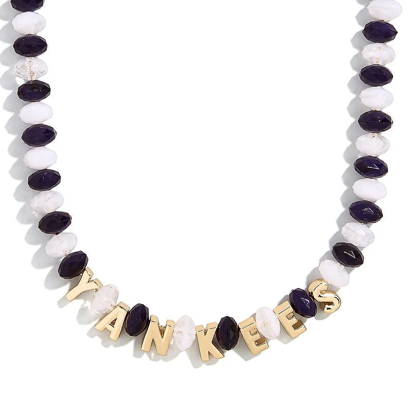 BaubleBar  New York Yankees Beaded Necklace