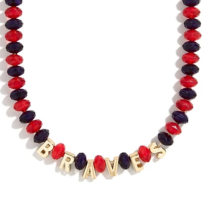 BaubleBar  Atlanta Braves Beaded Necklace