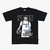 Unisex Cooper Flagg Black Dallas Mavericks SLAM Cover T-Shirt