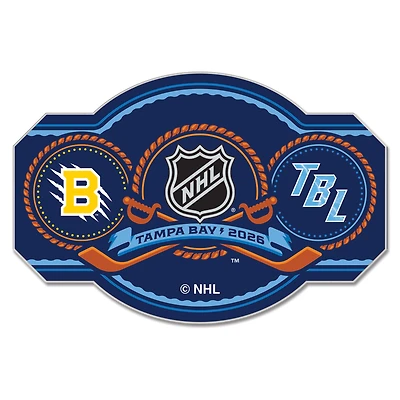 WinCraft Tampa Bay Lightning vs. Boston Bruins 2026 NHL Stadium Series Dueling Collector Pin