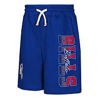 Youth Outerstuff  Royal Buffalo Bills Audible Fleece Shorts