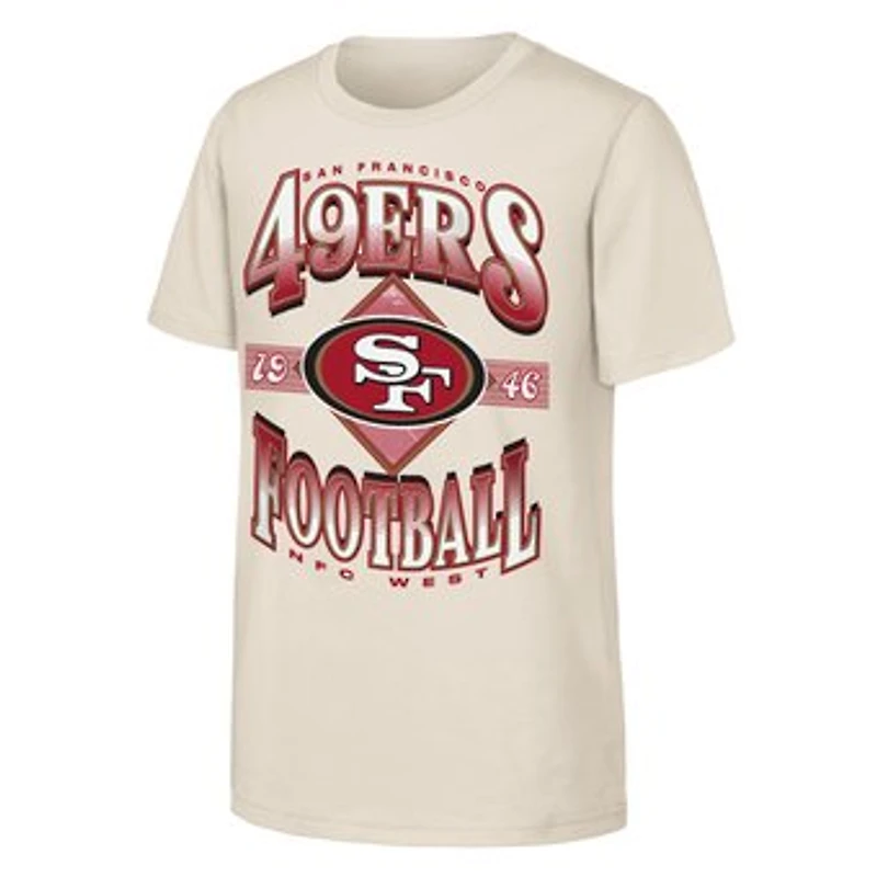 Youth Outerstuff Natural San Francisco 49ers NFL Of Days Past T-Shirt
