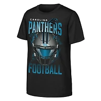 Youth Outerstuff  Black Carolina Panthers Full Gear T-Shirt