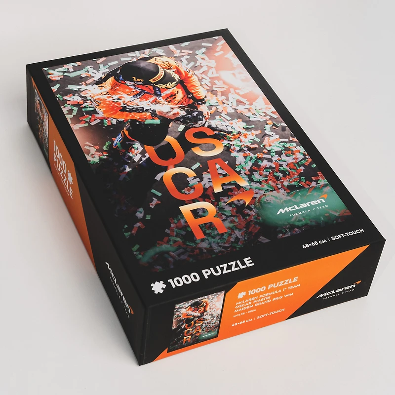 Oscar Piastri McLaren F1 Team 2024 Maiden Grand Prix Win 1,000-Piece Puzzle