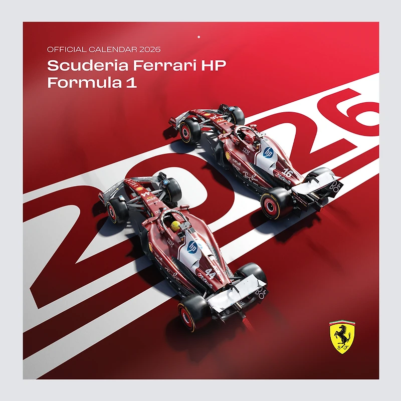 Scuderia Ferrari 2026 Wall Calendar