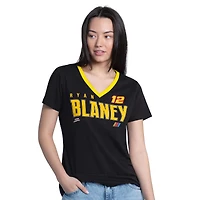 Women's G-III 4Her by Carl Banks  Black Ryan Blaney Best Team V-Neck T-Shirt