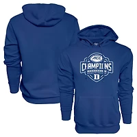 Unisex Blue 84  Royal Duke Blue Devils 2025 ACC Football Champions Locker Room Hoodie