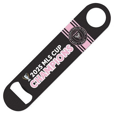WinCraft Inter Miami CF 2025 MLS Cup Champions Double-Sided Bottle Opener