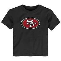 Infant Outerstuff Black San Francisco 49ers Primary Logo T-Shirt