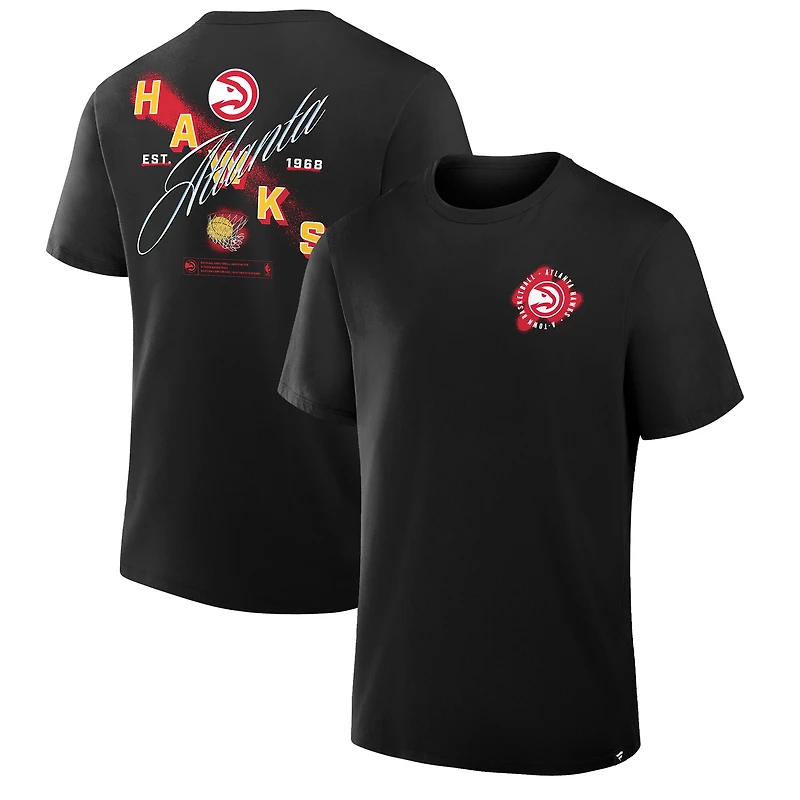 Men's Black Atlanta Hawks SOS T-Shirt