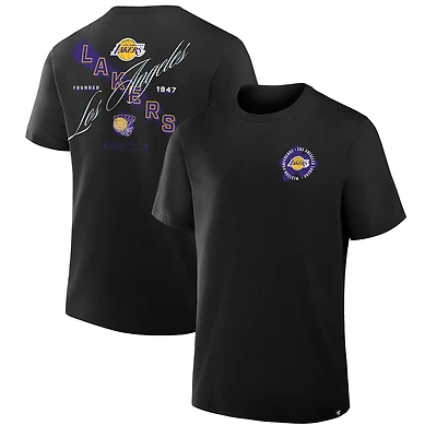 Men's Black Los Angeles Lakers SOS T-Shirt