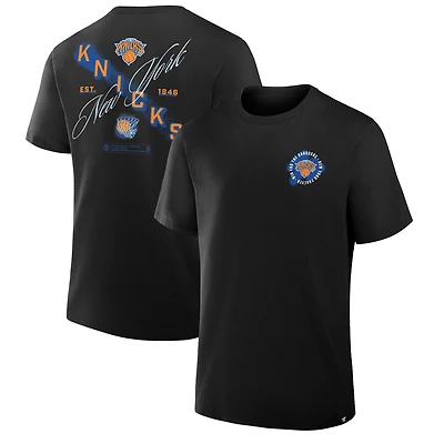 Men's Black New York Knicks SOS T-Shirt