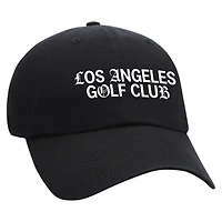 Men's Ahead Black Los Angeles Golf Club Largo Adjustable Hat