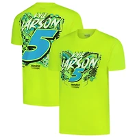 Men's Classic Ink Neon Green Kyle Larson XTREME SFG 2-Spot T-Shirt