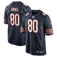 Men's Nike Qadir Ismail  Navy Chicago Bears Team Game Jersey