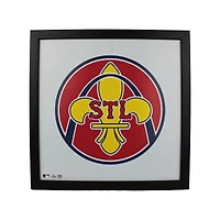 St. Louis Cardinals Framed City Connect Logo Photograph