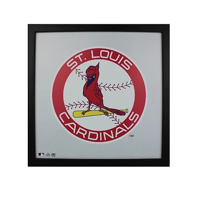 St. Louis Cardinals Framed Circle Logo Photograph