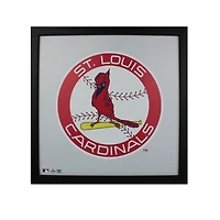 St. Louis Cardinals Framed Circle Logo Photograph