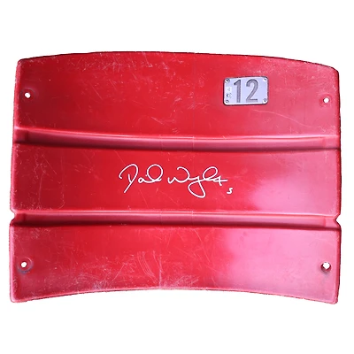 David Wright New York Mets Autographed Shea Stadium Red #12 Seatback