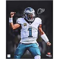 Jalen Hurts Philadelphia Eagles Autographed 16" x 20" Unleashed Photograph - Limited Edition of 25